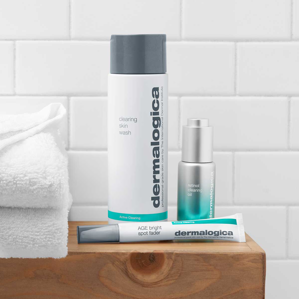 clearing skin wash