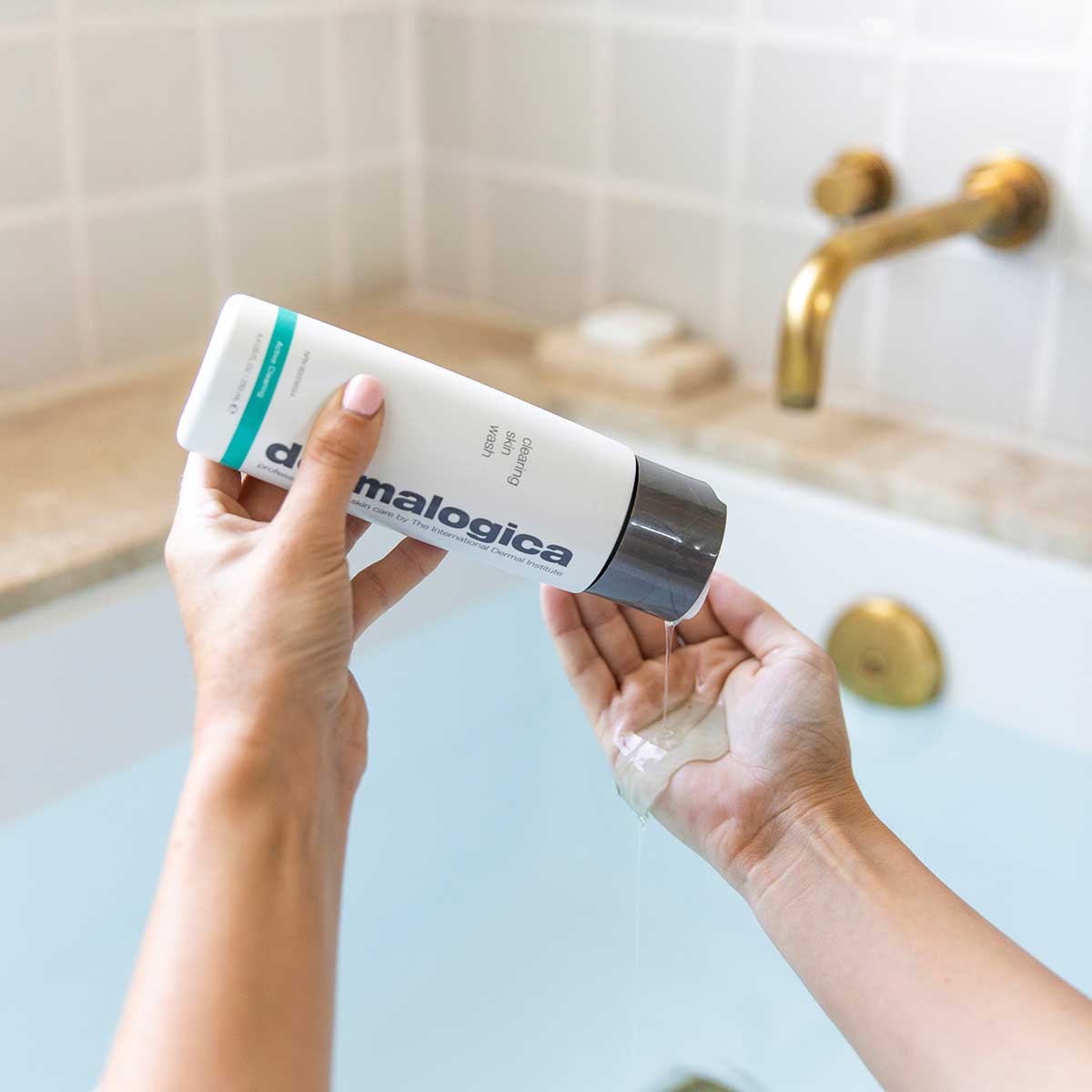 clearing skin wash
