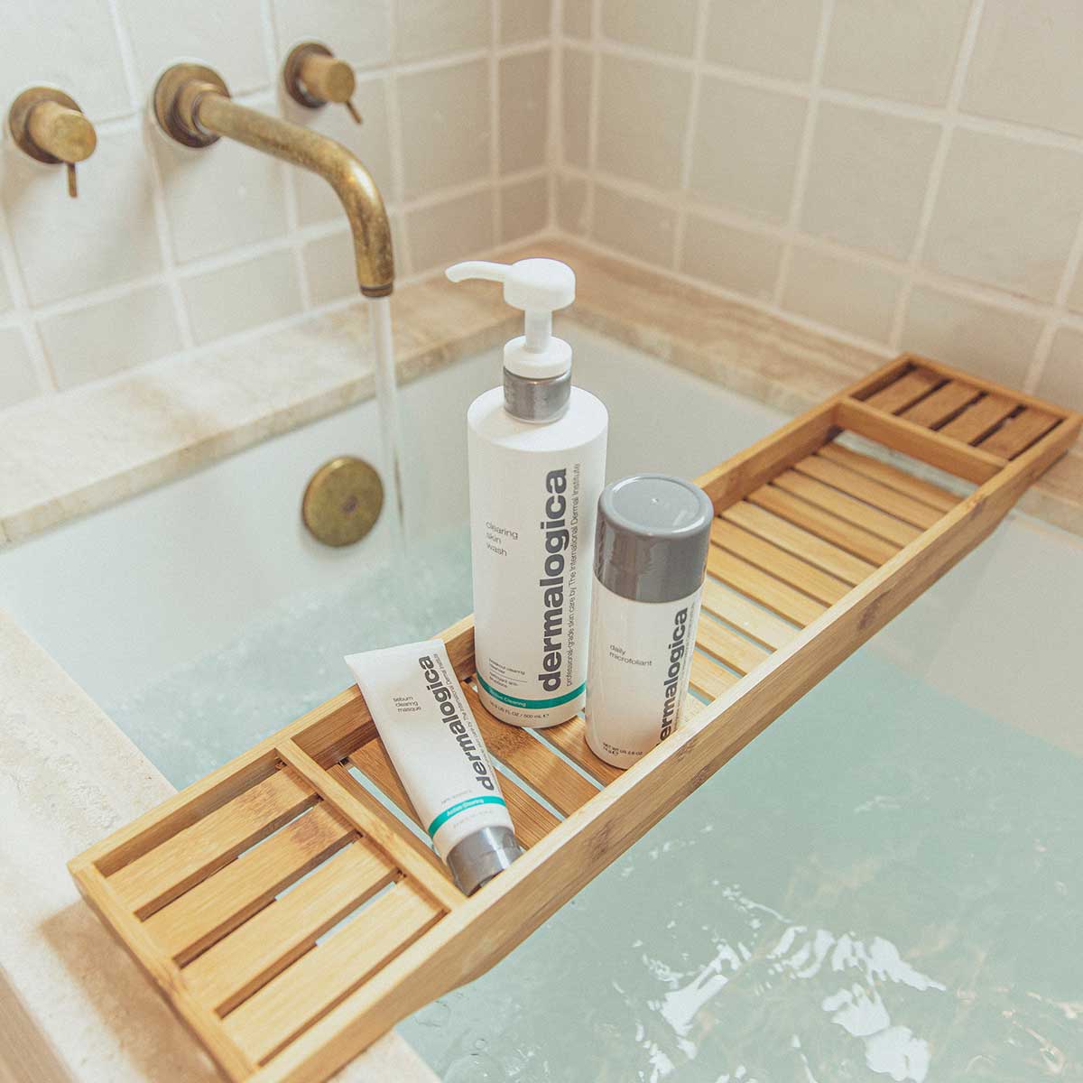 clearing skin wash