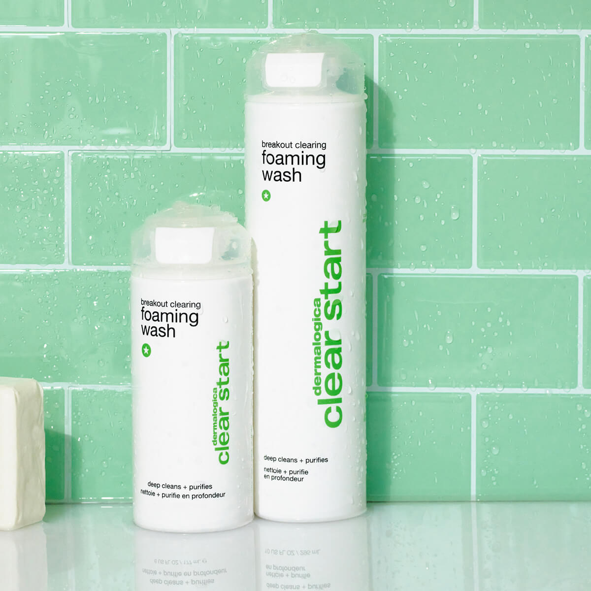 breakout clearing foaming wash