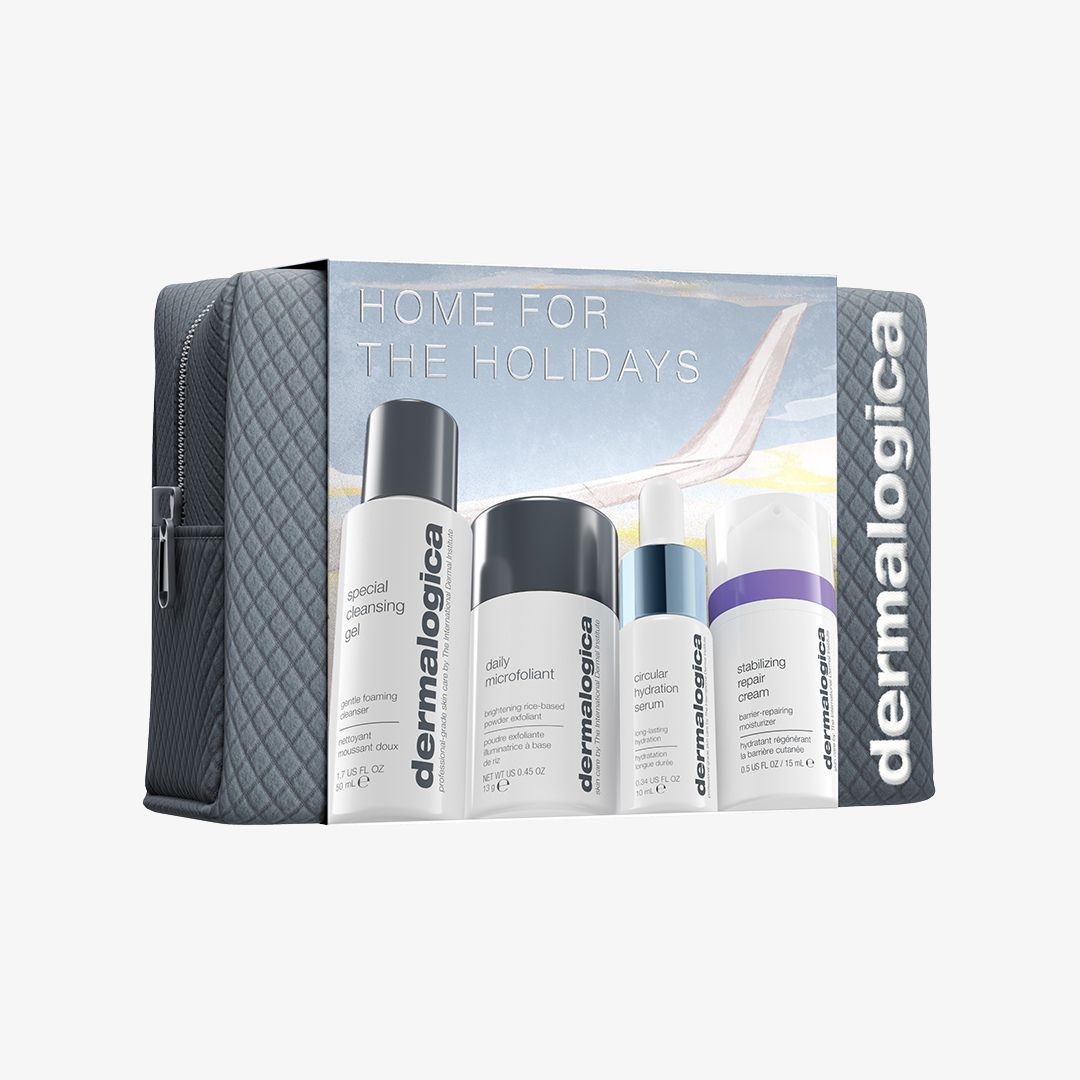 home for the holidays set (4 travel-size + bag)