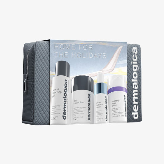 home for the holidays set (4 travel-size + bag)