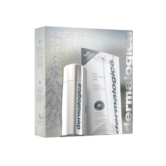 first snow of the season bundle (seasonal edition canister + refill)